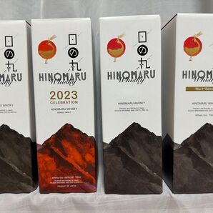 日の丸ウイスキー 4本セット ウイスキー