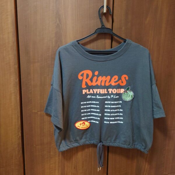 美品 PINK-latte Rimes Tシャツ L (160cm) 半袖