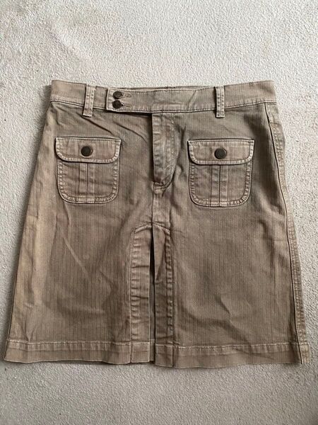 GAP 1969 ミニスカート カーキS