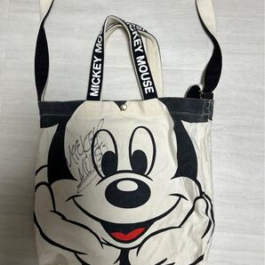 ディズニー 舞浜限定 ミッキー サイン入り バッグ