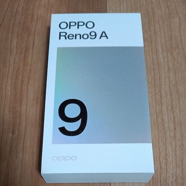 OPPO Reno9A 空き箱のみ ムーンホワイト