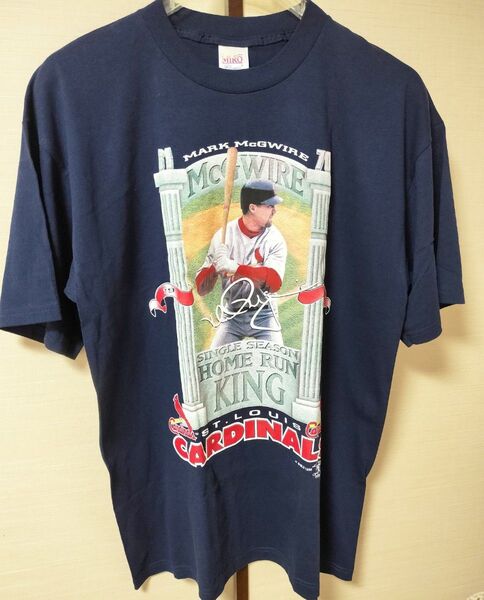 MLB1998年本塁打王カーディナルス、マグワイヤー Tシャツ