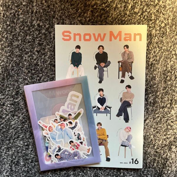 新品 未開封 snowman フレークシール