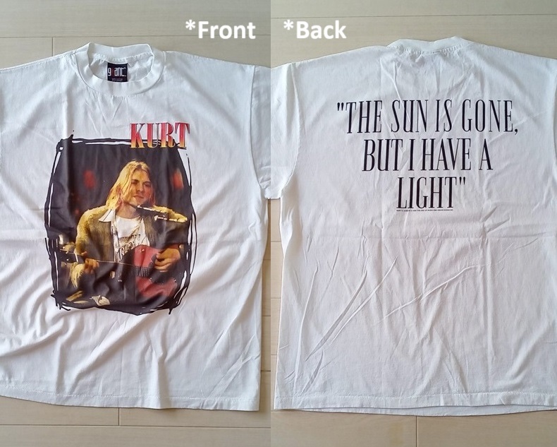 00s ビンテージ KURT COBAIN カートコバーン TEENAGE Tシャツ