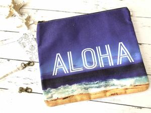  Hawaiian * shoulder bag *2way* clutch bag 