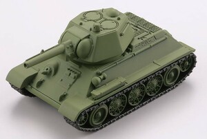 海洋堂カプセルＱワールドタンクデフォルメ7 激闘 東部戦線編 T34-76 〔ダークグリーン〕