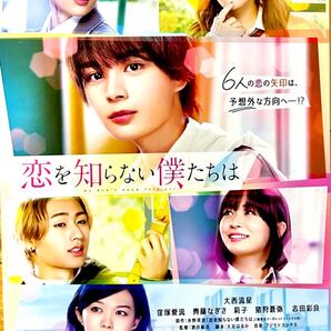 ★100枚★ 恋を知らない僕たちは フライヤー 大西流星 窪塚愛流 映画チラシ 映画 映画チラシ