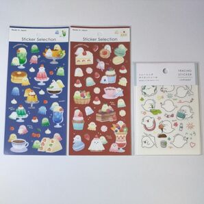 (No.349)おばけシール3点 100均