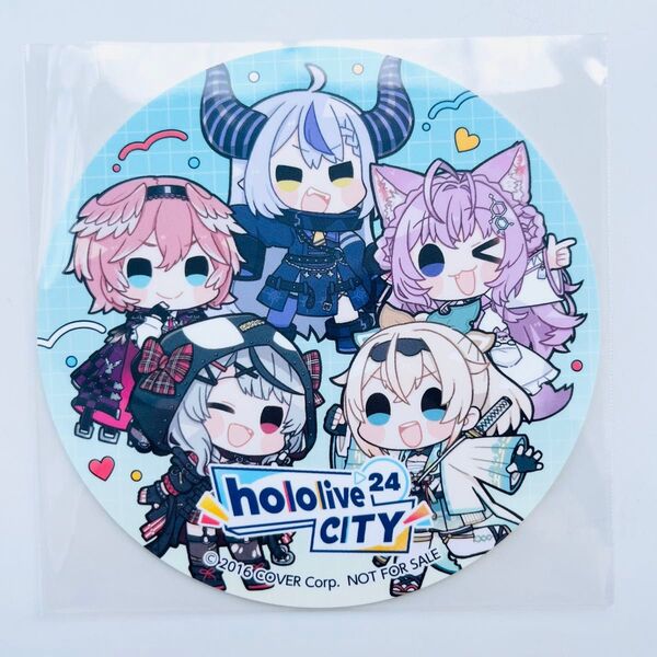 ひらかたパーク ひらパー オリジナルコースター 限定 非売品 ホロライブ コラボ horolive city242期生