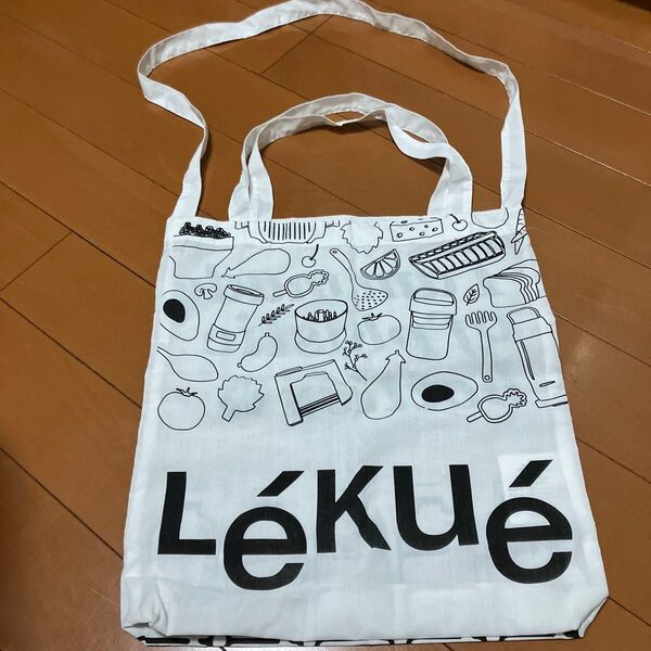 LeKue エコバッグ ホワイト