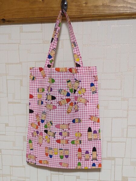 ハンドメイド ミニエコバッグ 買い物袋 折りたたみ コンパクト 手提げ袋 底マチあり