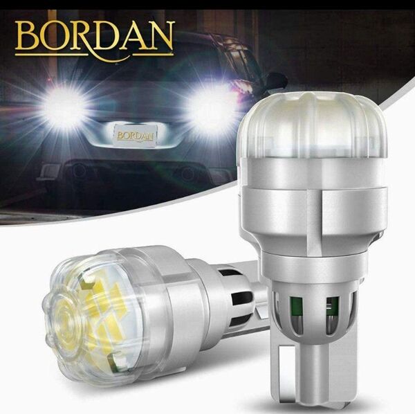 超爆光バックランプ! T16 LED ホワイト キャンセラー内蔵 4個
