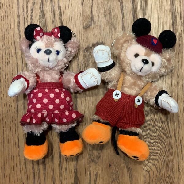 ダッフィー シェリーメイ ハロウィン ぬいぐるみバッジ