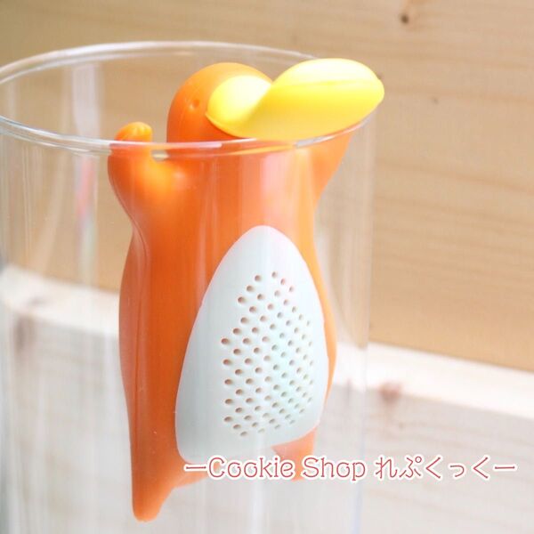 カモノハシ ティーストレーナー オレンジ