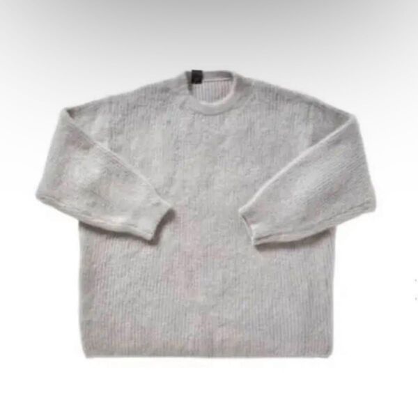 N.HOLLYWOOD CREW NECK MOHAIR KNIT