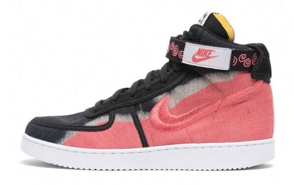 NOMA t.d. × Stussy × Nike Vandal High SP "Black/Sea Coral/White"