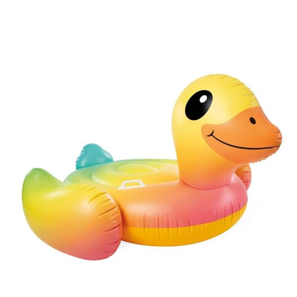 INTEX(インテックス) 浮き輪 イエローダックライドオン