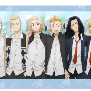 【新品未開封】東京リベンジャーズ 『描き下ろし』B2タペストリー 制服ver.