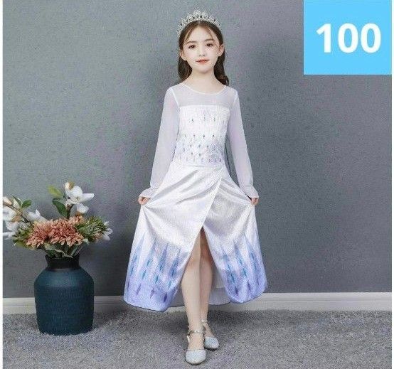100 アナ雪 プリンセス エルサ ドレス プレゼント ディズニー クリスマス