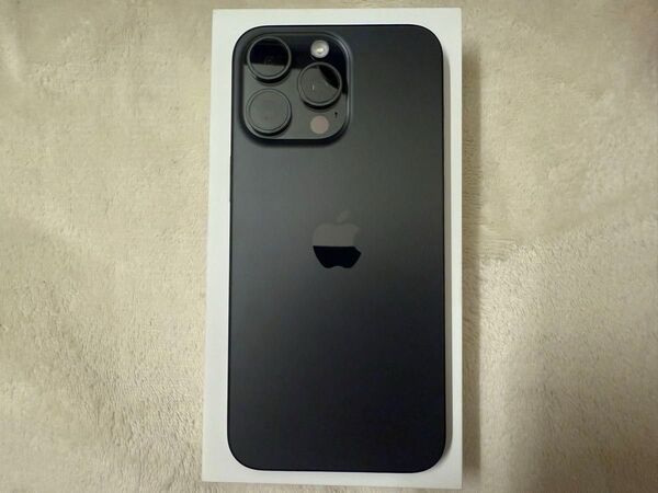 iPhone15 Pro Max 256GB SIMフリー ブラックチタニウム