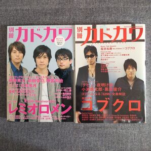 別冊カドカワ 結成10周年記念!総力特集レミオロメン 他 2冊セット