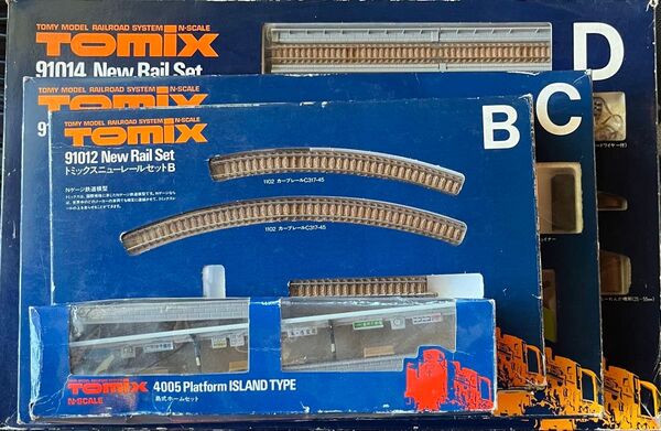 TOMIX Nゲージ 線路 ニューレールセットBCD トミックス
