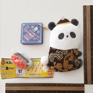 つぶらな瞳の中華街ぱんだ 元気寿司いくらマスコット