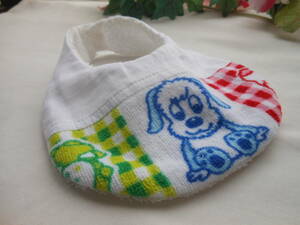  gauze towel baby's bib ③! hand made 