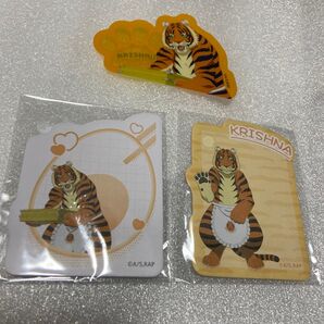 ラーメン赤猫ダイカットクリアステッカー付箋