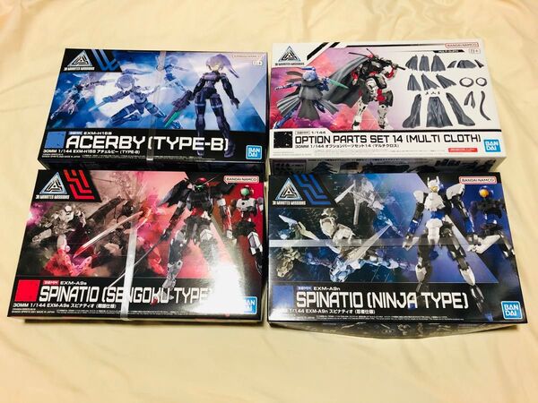 30MM アチェルビー スピナティオ 戦国仕様 忍者仕様 マルチクロス プラモデル ACERBY TYPE B SPINATIO