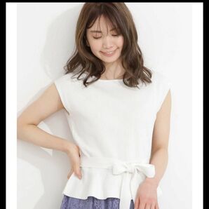 フレンチペプラムリボン PROPORTION BODY DRESSING