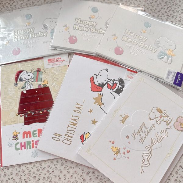 スヌーピーメッセージカードセット スヌーピー SNOOPY グリーティングカード