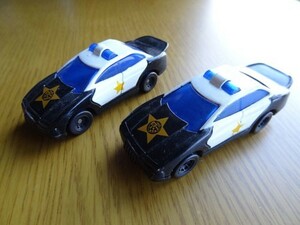 [ミニカー]　Mattel HotWheels：Police Car （1993） ※2台セット　McDonald's