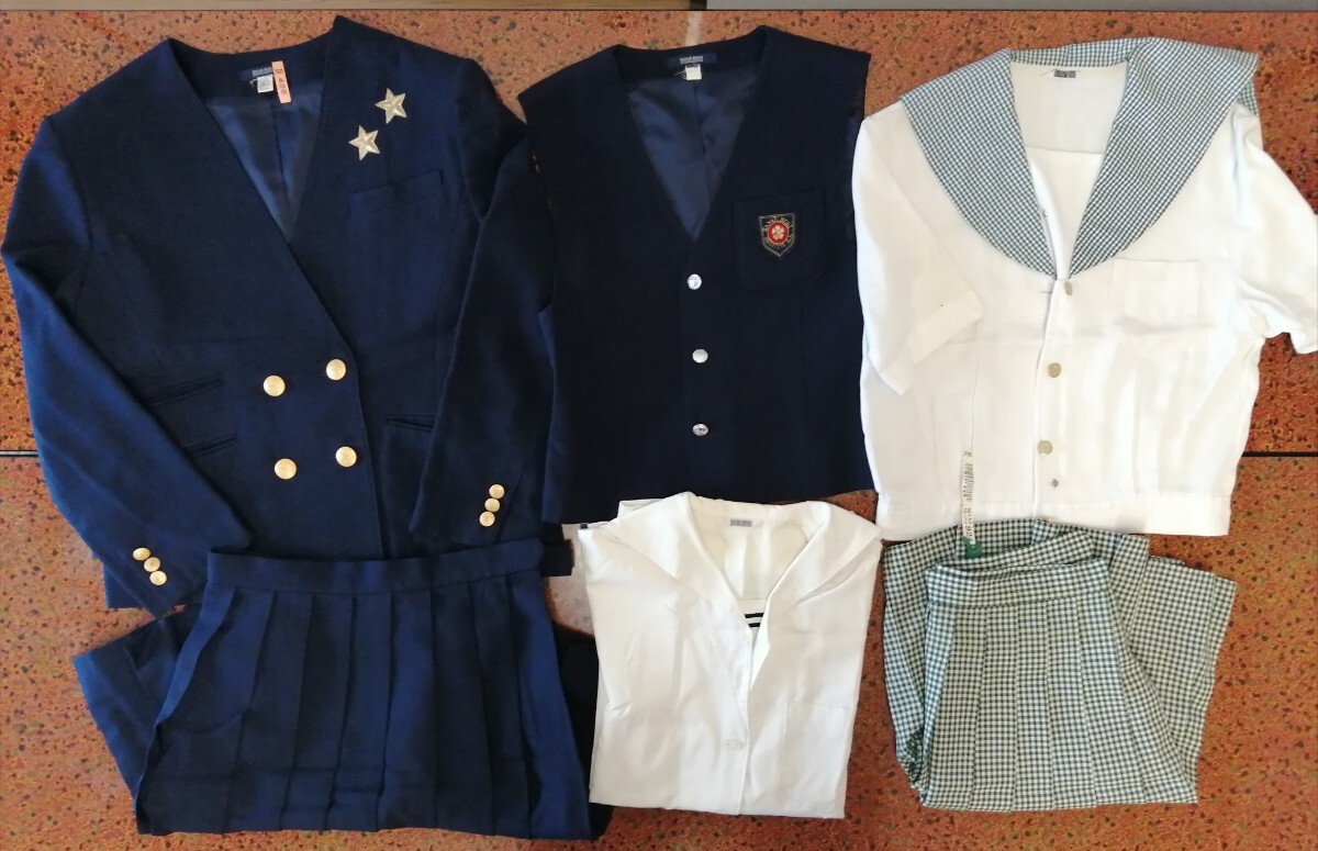 岡山県就実高校 女子制服 夏服上着 制服 HANAE MORI ハナエモリ 岡山県就実高校 女子制服 夏服上着 制服 HANAE MORI ハナエモリ