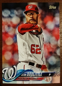 ★SEAN DOOLITTLE TOPPS 2018 UPDATE #US226 MLB メジャーリーグ ショーン ドゥーリトル WASHINGTON NATIONALS ワシントン ナショナルズ