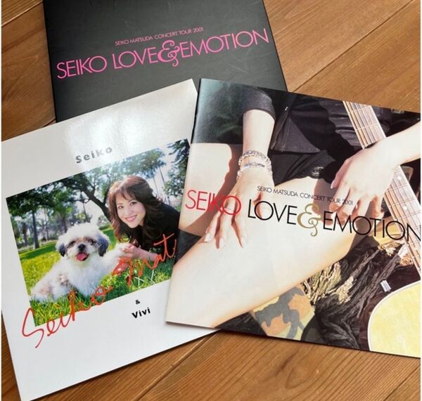 松田聖子 ツアーグッズ 2001 写真集 LOVE&EMOTION