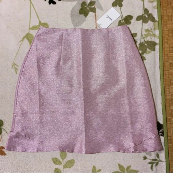 dazzlin/グリッター台形スカート
