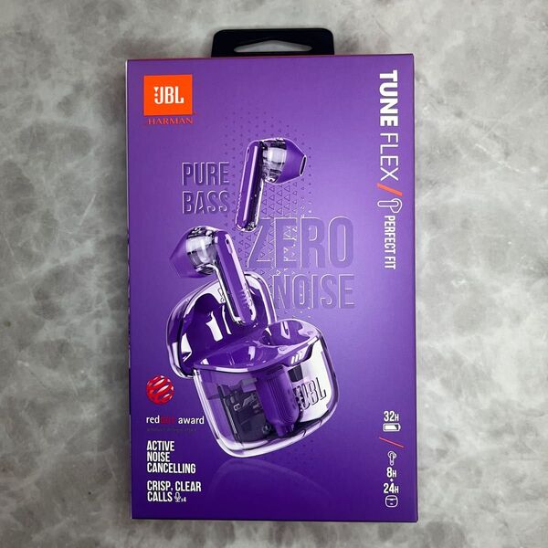 JBL TUNE FLEX パープル(公式限定カラー) 美品