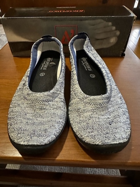 24.0 A'RCOPEDICO アルコペディコ 37 ウォーキングシューズ 靴 バレリーナ バレリーナタイプ 外反母趾 軽量シューズ 送料無料 新品未使用品