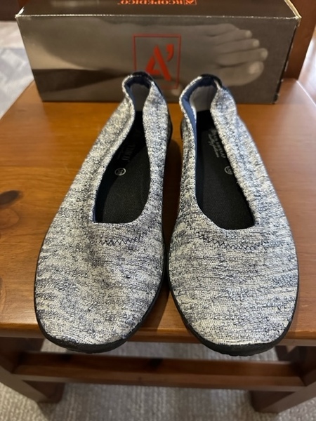 A'RCOPEDICO 24.5 アルコペディコ 38 ウォーキングシューズ 靴 バレリーナ バレリーナタイプ 外反母趾 軽量シューズ 送料無料 新品未使用品