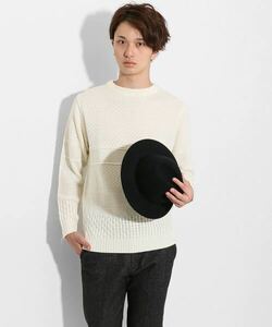  new goods SENSE OF PLACE by URBAN RESEARCH compilation ground change sweater / sense ob Play s knitted Urban Research pull over sweater 