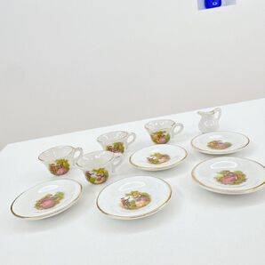 美品 リモージュ ミニチュア ティーセット 食器セット カップ