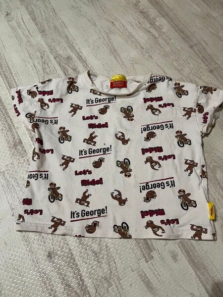 おさるのジョージ 半袖Tシャツ 110cm