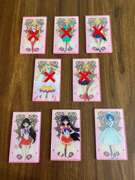 アクリルパーツ セーラームーン 8cm