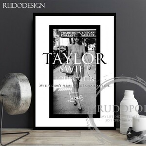 A1 size frame ending [ Taylor *swifto brand oma-ju art poster Christian Louboutin ]#1