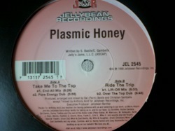 ハードハウス Plasmic Honey / Take Me To The Top 12インチです。