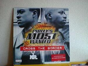 HipHop Philly's Most Wanted / Cross The Border 12インチです。