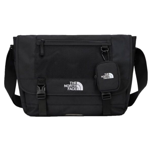 【新品】【男女兼用】ザ ノースフェイス スーパー メッセンジャーバッグ トートバッグ THE NORTH FACE ブラック