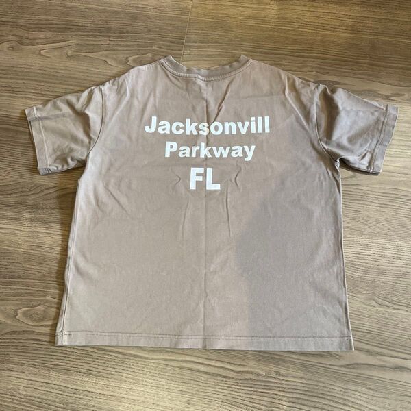 オペークドットクリップ 半袖Tシャツ ロゴ 38/M
