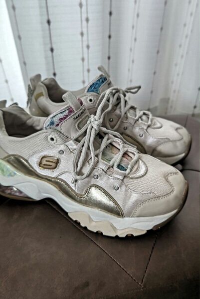 SKECHERSスケッチャーズエアマックス アイボリーバタフライ激レアsize-25cm